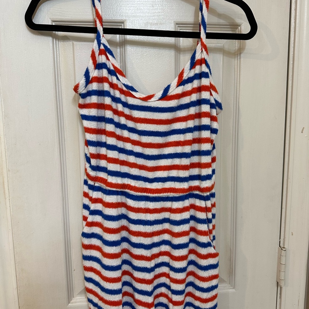Show Me Your MuMu Red and Blue Striped Top